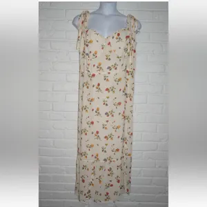 Reformation Nikita Dress Size: 18 Noemi Floral Print Ruffle Feminine thumbnail 2