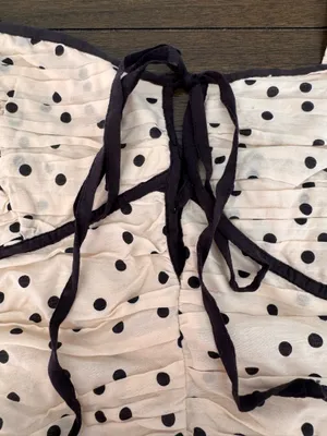 Free People Tea For Two Polka Dot Mini Dress NWT thumbnail 5