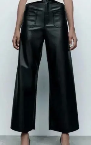 Zara Leather Pants thumbnail 1