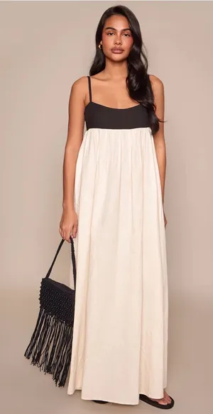 Strappy Maxi Dress Pretty Little Thing thumbnail 1