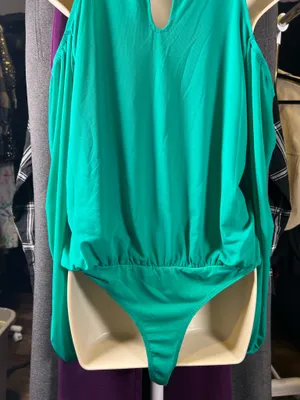 Teal bodysuit, Willow & root thumbnail 5