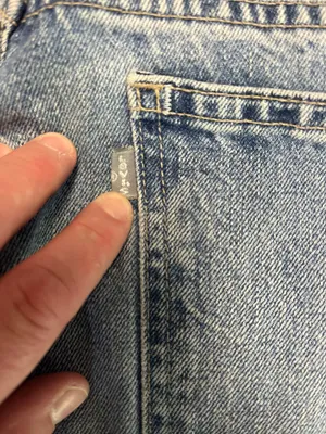 Vintage Levis Silvertab jeans 90s high rise fit and flare light wash size 32 thumbnail 12