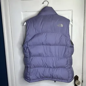 The North Face Women’s Lilac Purple Gilet Puffer Down Jacket Vest W1461 Sz S thumbnail 8
