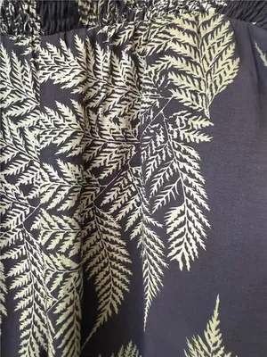 Disturbia Wide-Leg Fern Print Pants, 4 thumbnail 7