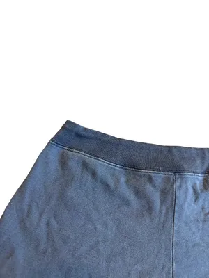 Brandy Melville Slate Blue Cotton Lounge Shorts Drawstring One Size Small thumbnail 9