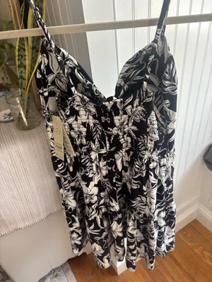Summer Dress No Boundaries Floral thumbnail 5
