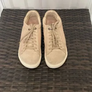 Birkenstock Bend, low canvas, suede sneakers in Sandcastle size 40 thumbnail 2