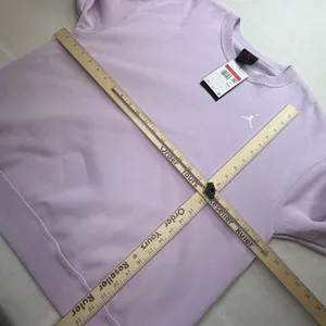 Jordan Womens Brooklyn Fleece Crewneck Sweatshirt Purple FV7074-537 Large NWT thumbnail 5
