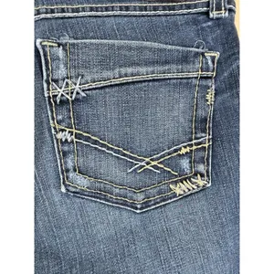BKE Denim Sierra Bootcut Stretch Jeans Women’s Size 30x31.5 Low Rise Blue Denim thumbnail 7