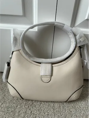 Coach Originals Hamptons 2005 Hobo Shoulder Bag NWT Silver/Chalk thumbnail 9