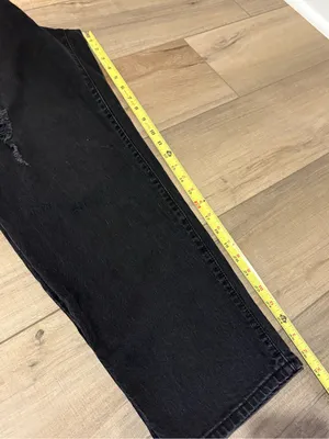 Universal Threads High-Waist vintage straight Cropped Jeans‎ black size 10/30R thumbnail 8