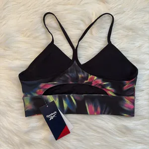 Reebok Tie Dye Print Sports Bra thumbnail 2