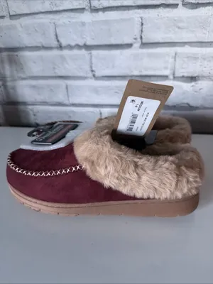 Dearfoams Cozy Comfort Women's Size n (7-8) Moc Toe Clog Slippers. New with Tag thumbnail 12