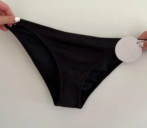 Tori Praver Black Swim Bottoms thumbnail 1