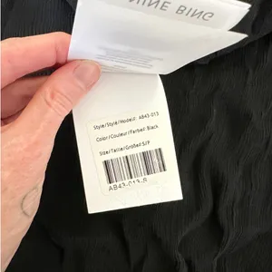 Anine Bing - Mock Neck Sleeveless Top in Black thumbnail 3