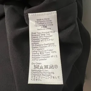 NEW J. Crew Black Mini Dress with White Collar thumbnail 5