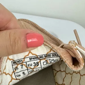 Hey Dude Wendy Sparkling Rose Gold Shoe Sz 7 Womens Loafers thumbnail 10