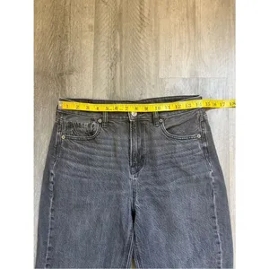 American Eagle Mom Jean Black 4 Short Stretchy Streetwear thumbnail 9