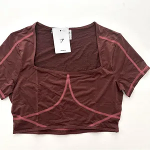 Gymshark M Stitch Feature Crop Top thumbnail 1