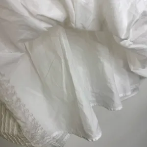 LoveShackFancy x Target Penelope White Ruffled Tiered Smocked Dress XS Cotton thumbnail 7