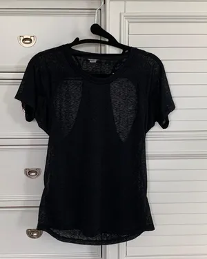 Adidas 🔴 Sheer Open Back Top thumbnail 1