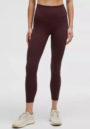 Wunder Train High-Rise Tight 25" Goodnight Plum Size8 NWT thumbnail 2