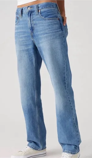 Levi’s Low Pro‎ Straight Leg Jeans in Blue Size 28 thumbnail 1