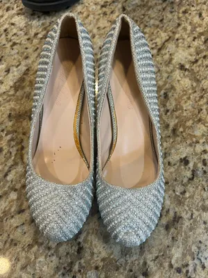 Silver Heels Size 7 thumbnail 2