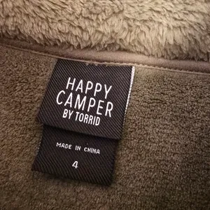 {4X} Torrid Happy Camper Green Faux Fur Vest thumbnail 9