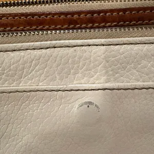 Brighton London Groove crossbody organizer leather bag purse ivory thumbnail 6