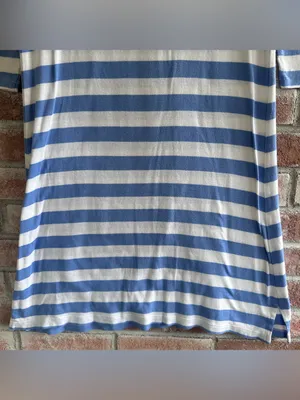 Ralph Lauren Striped Dress Embroidered Logo Women’s Small Blue White Preppy thumbnail 8