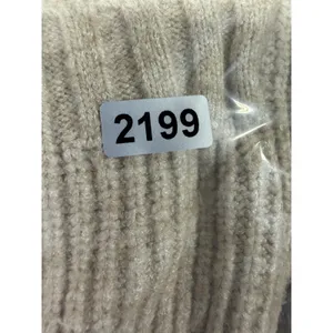 RSQ Womens Cardigan Tan Ribbed Knit Button Front Pocket Small thumbnail 5