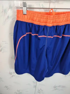 Nike Dri-Fit Training Shorts M Blue Orange thumbnail 6