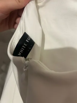 White fox white mini dress thumbnail 3
