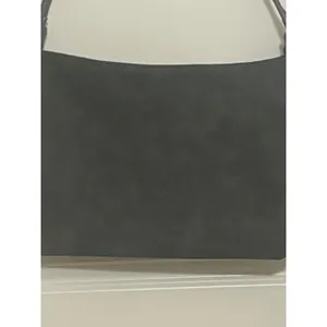8 Other Reasons Black Suede Hobo Shoulder Bag‎ Knot Strap thumbnail 2