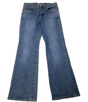 TOMMY HILFIGER Straight Cut Women’s Sz‎ 6 Light Wash Jeans button fly 5 pockets thumbnail 1