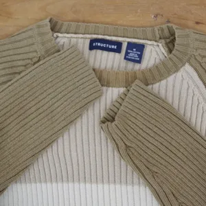 Vintage Structure Colorblock Raglan Sweater thumbnail 3