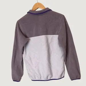 Patagonia Women Synchilla Snap-T Fleece Pullover Purple Grey Small 25455 thumbnail 3