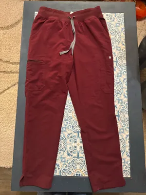 FIGS Straight Leg High-Waisted Yola Scrub Pants Skinny thumbnail 5