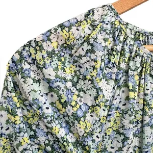 J.Crew Palermo smocked-waist mini dress in Liberty Thorpe Hill fabric M thumbnail 8