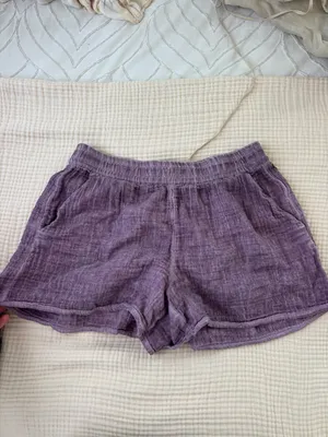 Washed Purple Shorts Size XS thumbnail 3