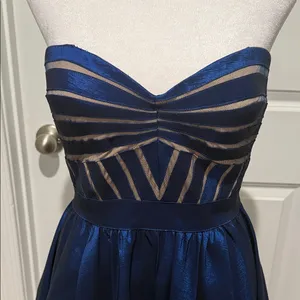 Aidan Mattox Women's Spaghetti Sequined Tulle Party Dress Size 6. EUC thumbnail 3