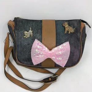 Fendi Vintage Bag Customized w/ Bow and Dog thumbnail 1