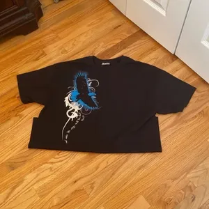 Hanes T-Shirt Under His Wings T Shirt Size XL thumbnail 3