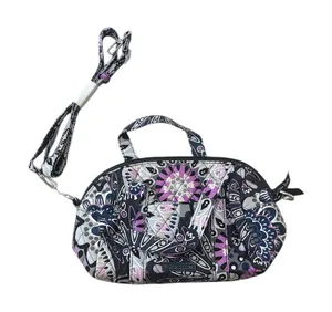 Vera Bradley Small Crossbody Satchel in Mimosa Medallion Pattern thumbnail 1
