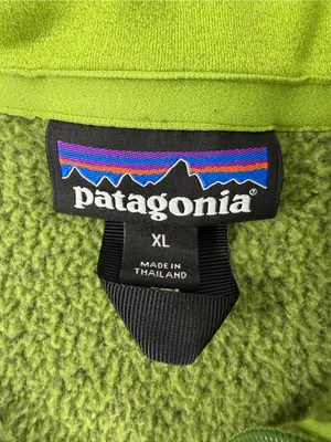 Patagonia Better Sweater Quarter‎ Zip Fleece Pullover Sage Green Womens XL Hike thumbnail 3
