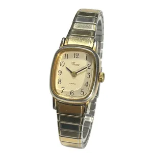 Vintage Timex‎ Quartz Women's Gold Tone Analog Watch Expansion Band thumbnail 4