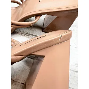 Abound ABAUSTYN-PU Beige Block Heel Strappy Square Toe Open-toe Heels Size 9M thumbnail 7