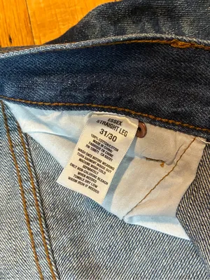 Aeropostale Essex Straight Leg Denim Jeans Blue Women’s 31/30 thumbnail 6
