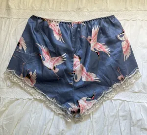 Pj shorts satin Blue Size M thumbnail 1
